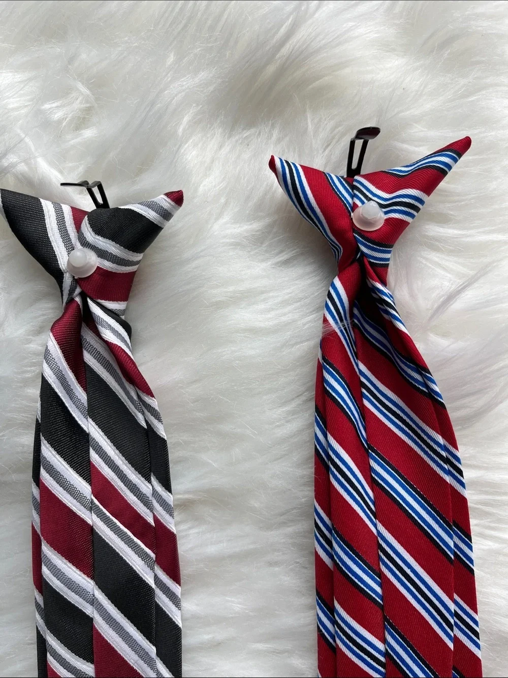 Boys Clip Ties Set of 4